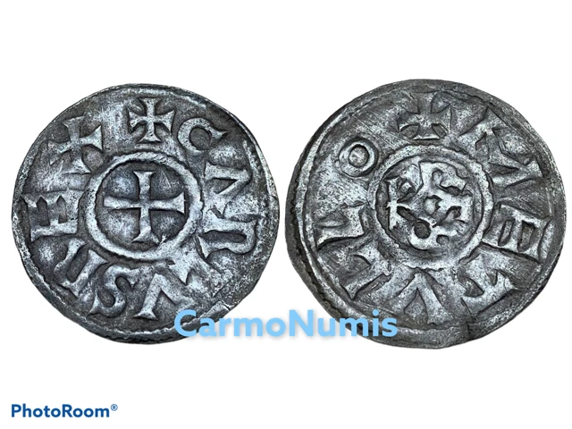 France, Carolingienne, Denier Charles le Chauve, Melle, RR ! [CAR_08] - Photo 1/1