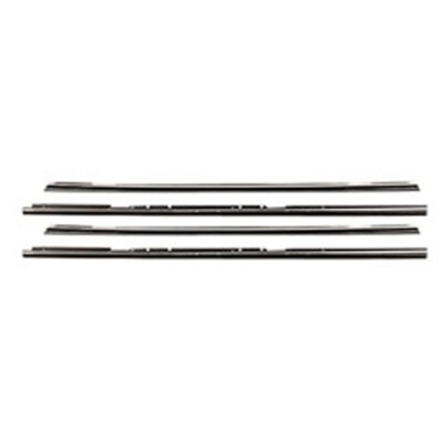New Goodmark 4 Piece Window Felt Kit For 2 Door Model Fits Malibu GMK403542378S