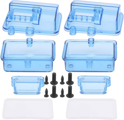 RC Receiving Box, 2Sets Plastic RC Receiver Box Radio Receiver Protector Receivi