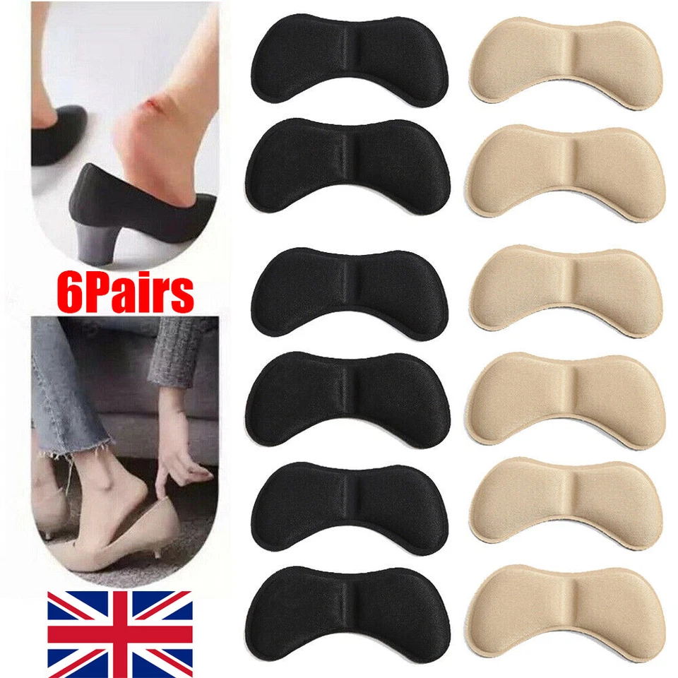 Plantillas para Zapatos Altos, Almohadillas de Talón de Silicona Antideslizante - Imagen 2 de 4