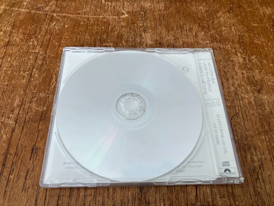 JOEY TEMPEST We Come Alive 3-Track PROMO CD-Single SAMPLER 1995 RARE EUROPE - Image 4 of 4