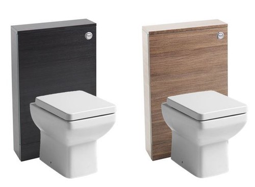 Back To Wall Valencia Mini Compact Slim WC Unit 490 X 155 Optional