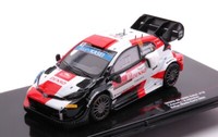 Ixo 1/43 Toyota Yaris 18 Katsuta Rally Montecarlo 2022 Statisches Diecast Modell