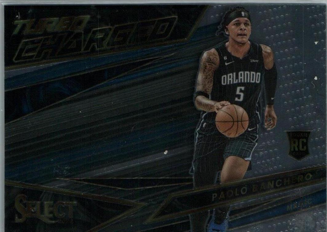 2022-23 Panini Select #5 Paolo Banchero Turbocharged