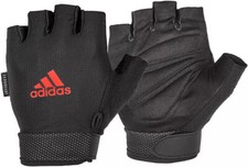NWT Adidas Women's Climalite Adjustable Essential Training Gloves Half Fingers