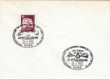 Trains Germany Cover Bad Neuenahr Ahrweiller 1980 (07661) 