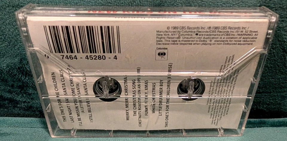 NEW KIDS ON THE BLOCK Cassette Tape MERRY MERRY CHRISTMAS Pop Holiday NKOTB - Image 2 of 4