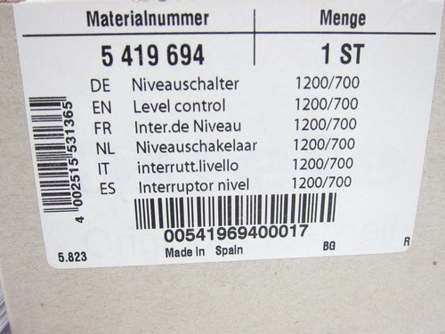 New Genuine Miele Dishwasher Lever Control 5419694 - 第 3/3 張圖片