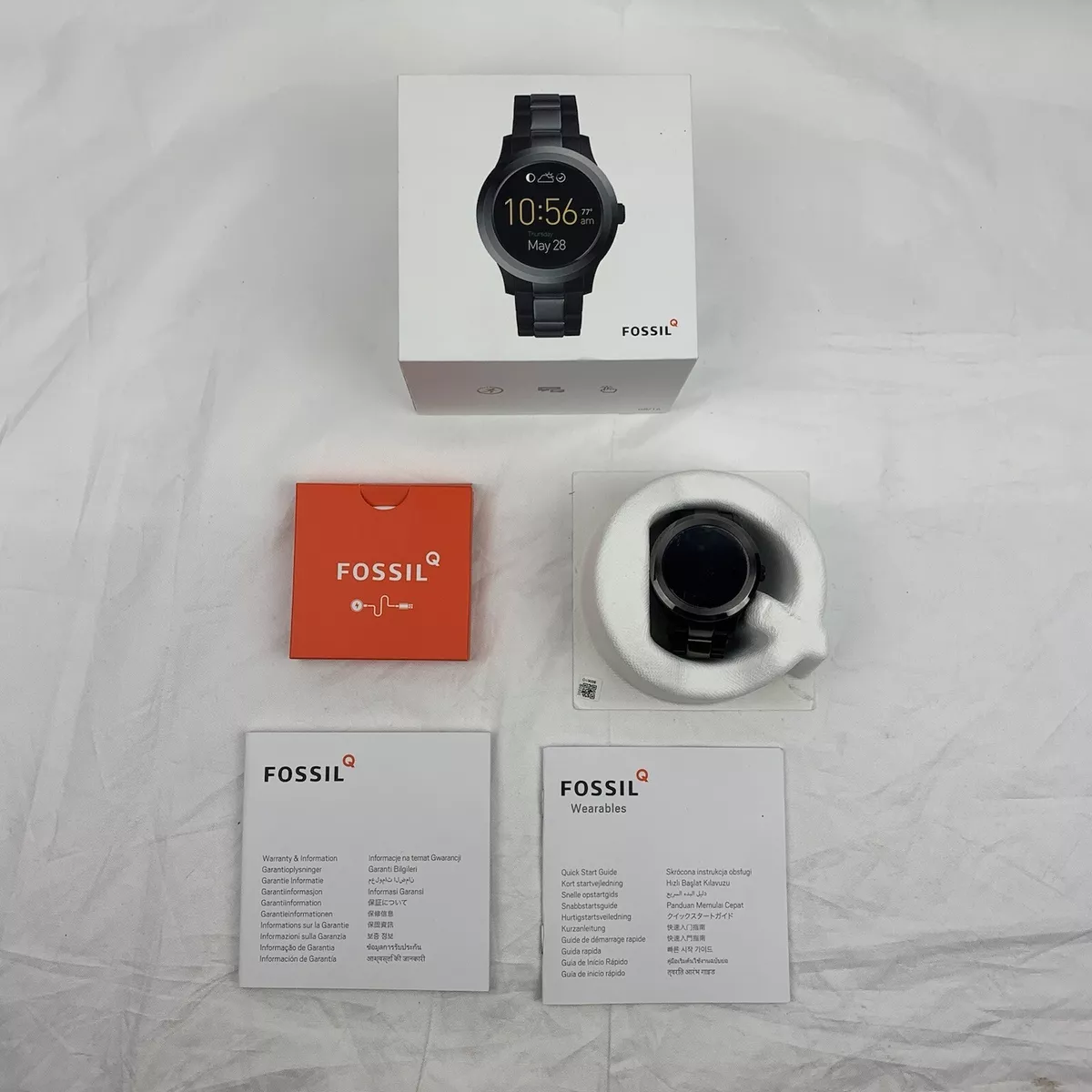 Fossil q founder shop 2.0 smart watch