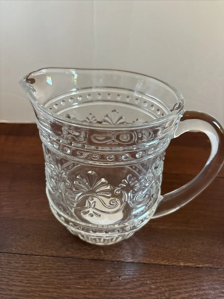 The Pioneer Woman Cassie Clear Embossed Pitcher 44 oz Special Edition - Image 2 of 4