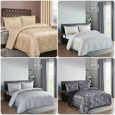 3-teiliges bestes Jacquard-Bettwäscheset mit Kissenbezügen Doppel King/Groß Super King