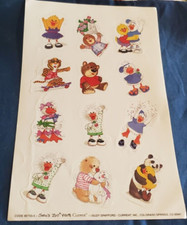 Vintage stickers 1990s Suzy's Zoo Visits Current--NEW out of package