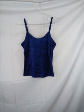 Vintage Weathervane Camisole Pajama Top Blue