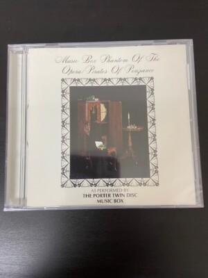 PORTER TWIN DISC MUSIC BOX - Phantom of the Opera & Pirates of Penzance CD