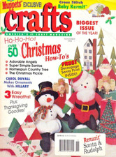 Crafts Magazine November 1994 Vol 17 11 "Over 50 Christmas How To's" 156 Pages