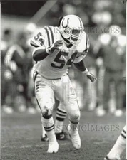 1992 Press Photo Jeff Herrod of the Indianapolis Colts - afa29913