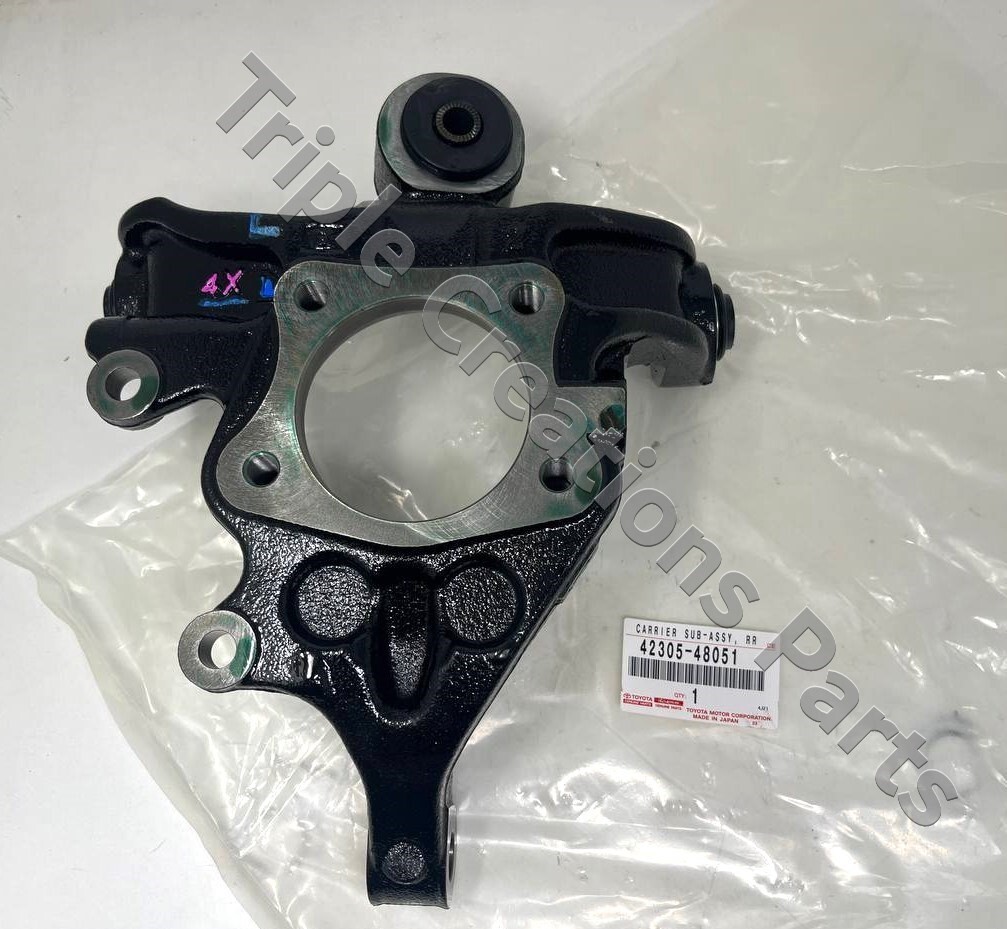 Genuine Toyota 42305-48051 Carrier Sub-Assy Rear Axle LH