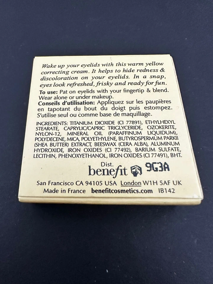 Benefit LEMON AID Color Correcting Eye Primer - 2.70g - BNIB - RARE - Image 4 of 4
