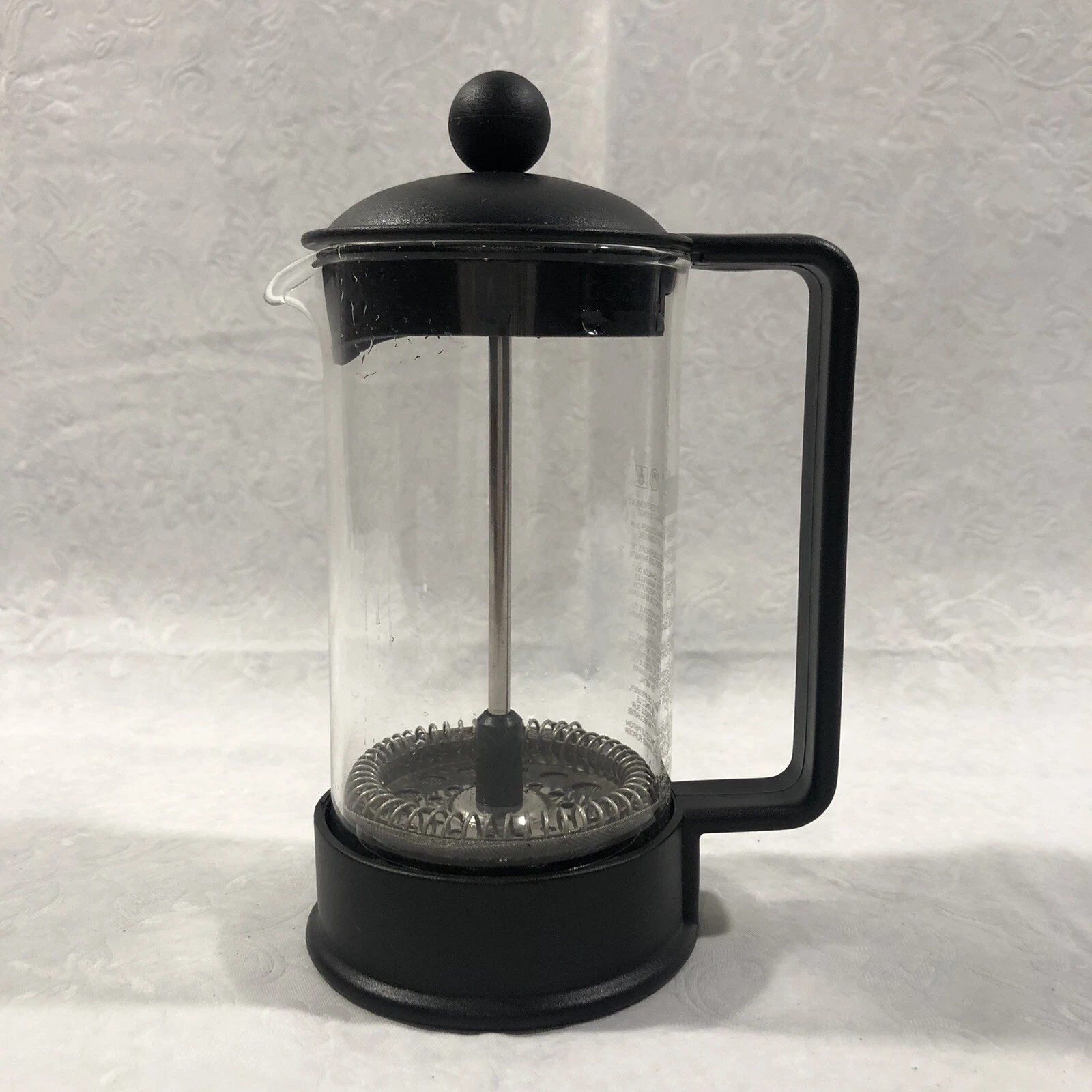 Bodum 12 oz. Black French Press EUC