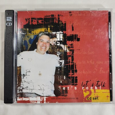 Sister Rebecca Shinas CD Let's Talk Let's Rock 2002 Audio CD 2 Disc Set USED