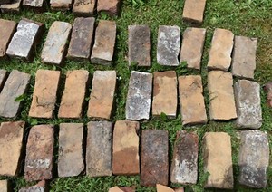 Antique Handmade Brick Kiln 1800s Ore Knob Copper Mine Noth Carolina 2 per Lot