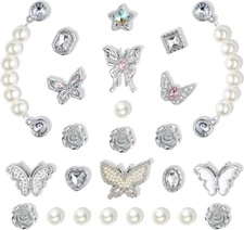 Shoe Charms Bling for Croc Jewelry Accessories Decoration for Women Girls Party