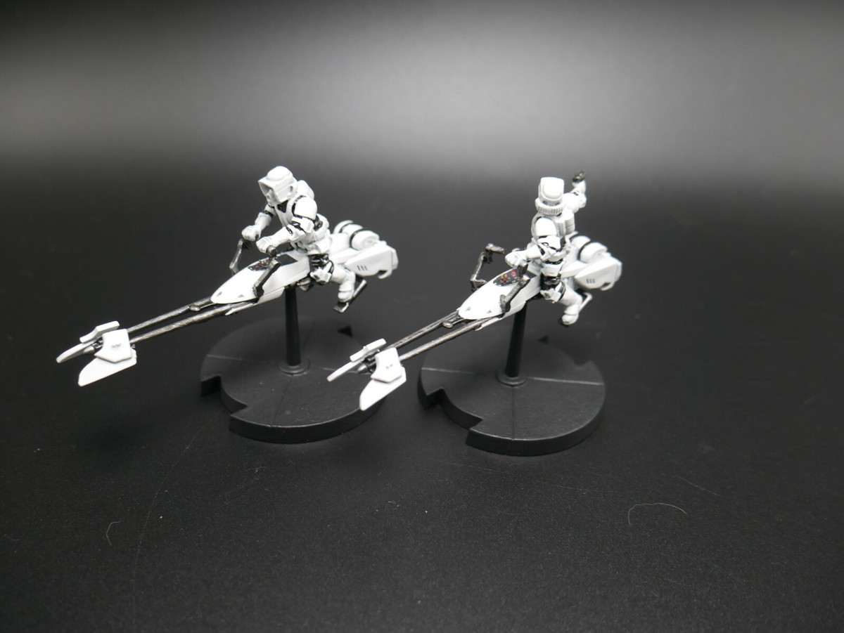 Star Wars Legion Painted Imperial Speeder Bikes Expansion | eBay