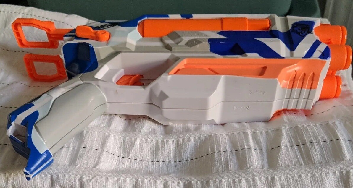 BattleCamo NERF N-Strike Elite SPLITSTRIKE Double Split Blaster