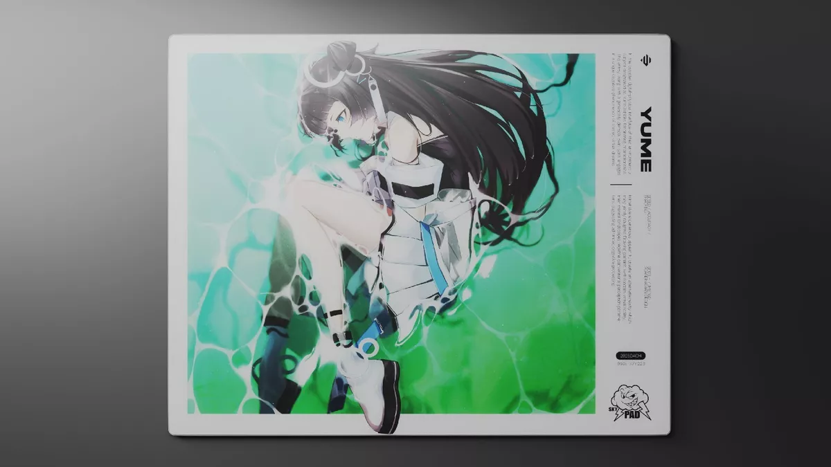 SkyPAD 3.0 XL Water Yume Glass Mousepad Limited Edition Ready To Ship