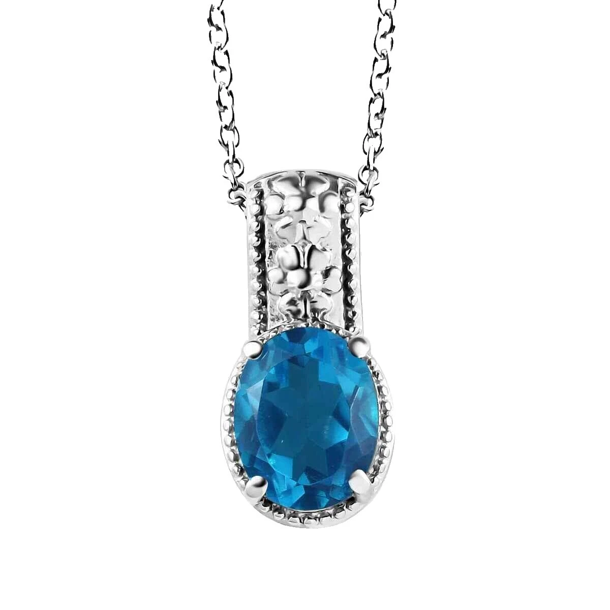 不锈钢吊坠石英时尚项链和吊坠