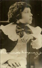 Actor? Rainundo or Raimundo Marquez Jr. Real Photo Postcard xst