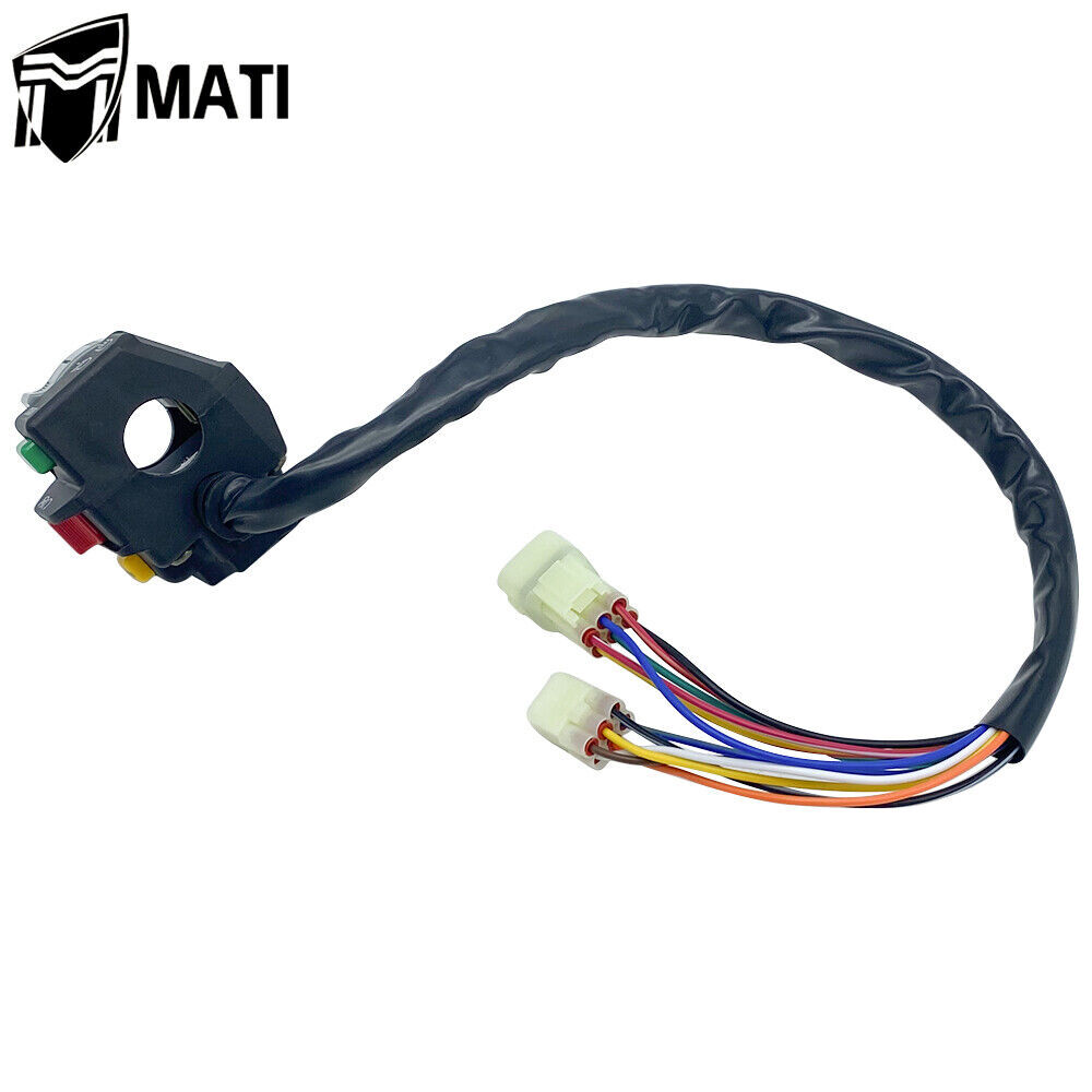 Can Am Outlander Pièces Left Handlebar Control Switch For Can-Am Renegade 500-1000 2007-2016 - Start /Stop/Kill & Headlight ATV Handlebar Controls Can Am Renegade - Foto 7