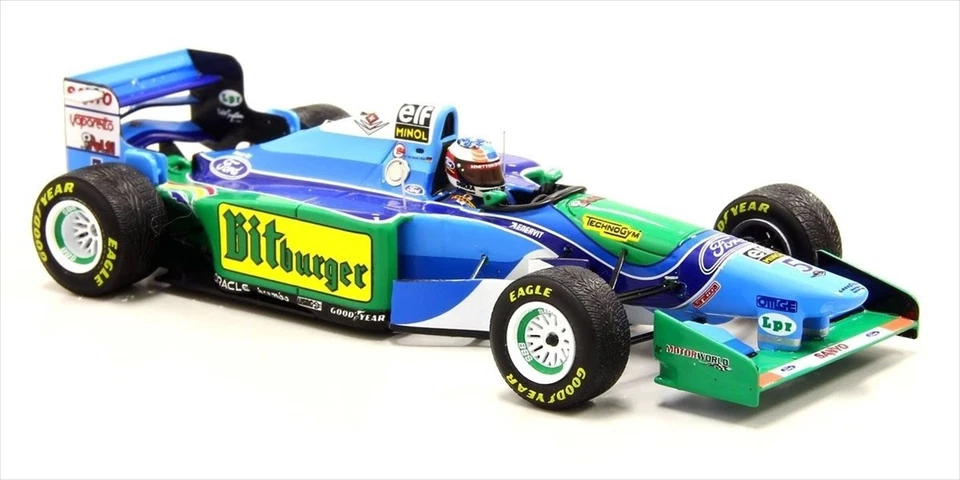Mminichamps 1/43 Benetton Ford B194 M. Schumacher Japón GP Especificación 1994 Limitado Foto 4 de 4
