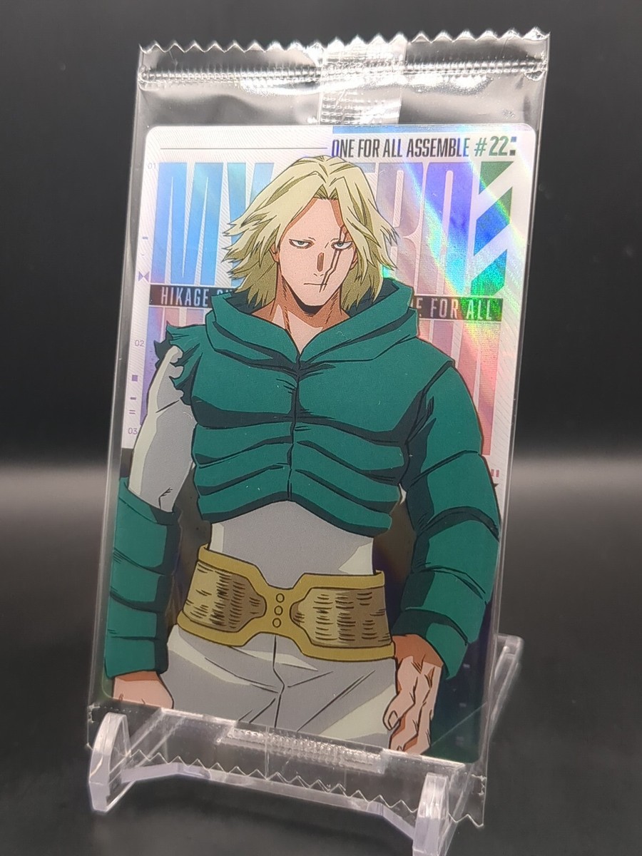 Hikage Shinomori #3-22 UnOpen My Hero Academia wafer card 3 2024