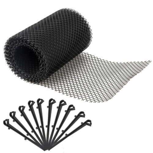 Downpipe Drain Pipe Filter Mesh Stop Leaf Roof Gutter Guard Cover Screen Protect - Afbeelding 1 van 10