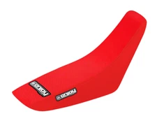 2004 - 2012 HONDA CRF 50 SEAT COVER by Enjoy MFG ALL RED FULL GRIPPER #106