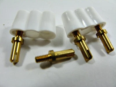 Puppenhaus Elektrik: 2 Stecker für Puppenhaus und Modellbau - (P74) - Bild 1 von 2