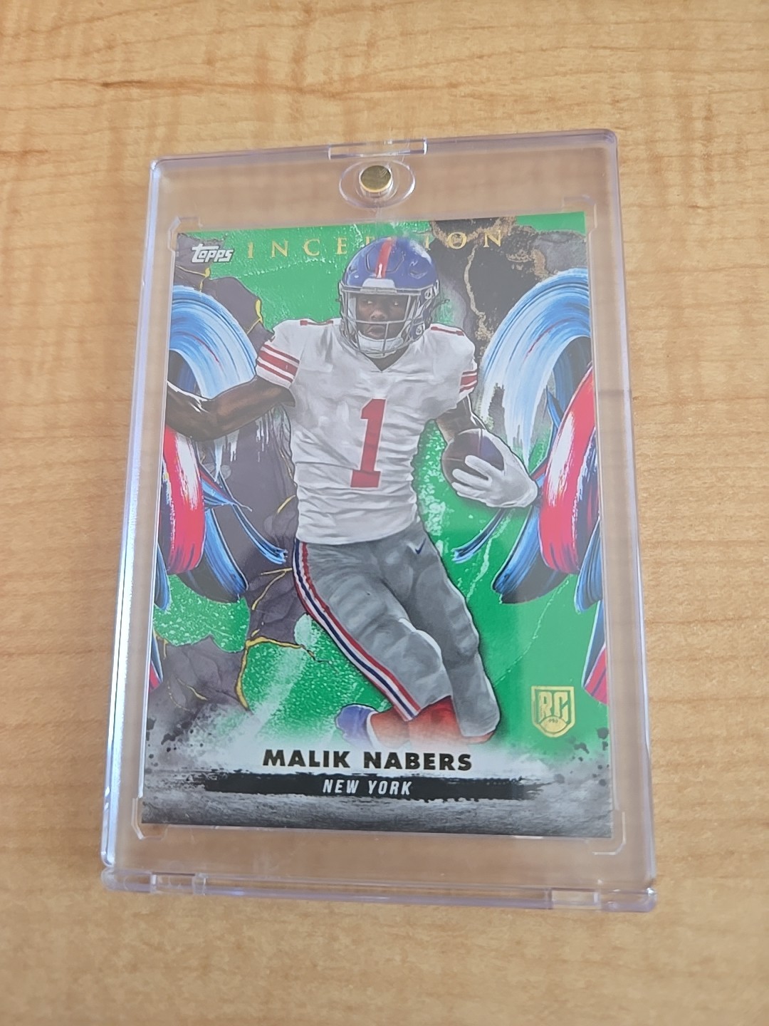 2024 Topps Inception - Malik Nabers #170 Green (RC)