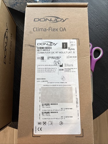 DonJoy Clima-Flex OA, Right Medial/Left Lateral (Small)- New in Box