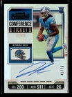Jahmyr Gibbs 2023 Contenders Conference Ticket RC RPS Auto Variation 41/75