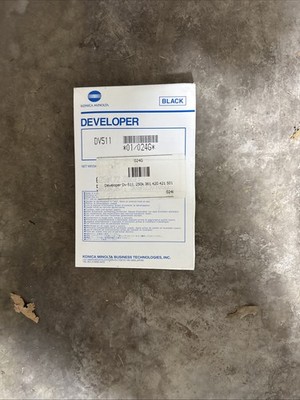 Konica Minolta 024G, DV511 Black OEM Developer