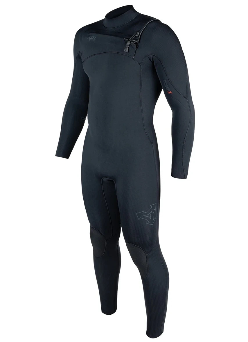 XCEL 3/2 COMP X Chest-Zip Men's Wetsuit - Medium - BLK - NWT