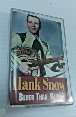 Cassette Tape - Hank Snow bluer than blue - pre-owned Excellent