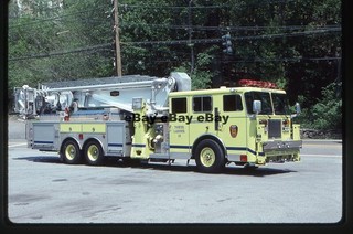Hartsdale NY Tower Ladder 15 1994 FWD/Baker Fire Apparatus Slide