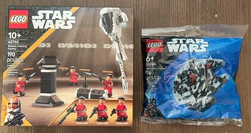 Lego 40765 Kamino Training Facility AND 30708 Millennium Falcon
