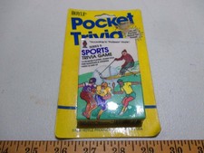 Hoyle SPORTS Pocket Trivia Card Game  Series 5 No. 7034  Factory Sealed
