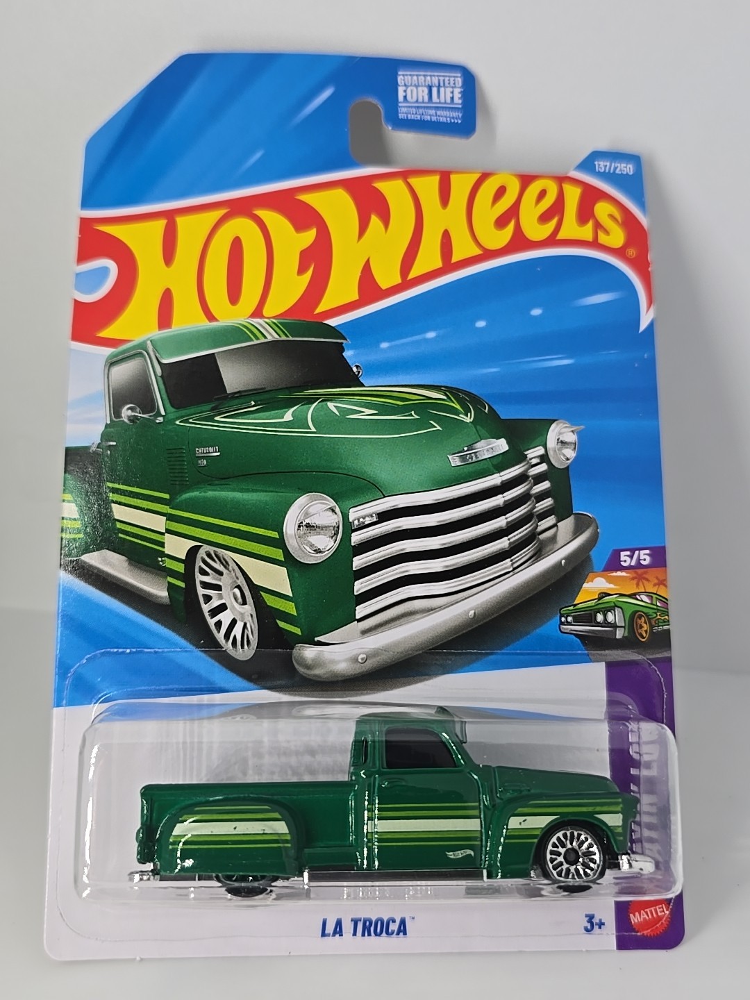 2026 Hot Wheels La troca green
