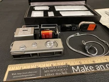 Yashica Atoron Sub-Miniature Camera Kit Film Filter Flash Gun Threaded Chain Fob