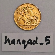 1908 Gold Half Sovereign Bullion Coin Royal Mint