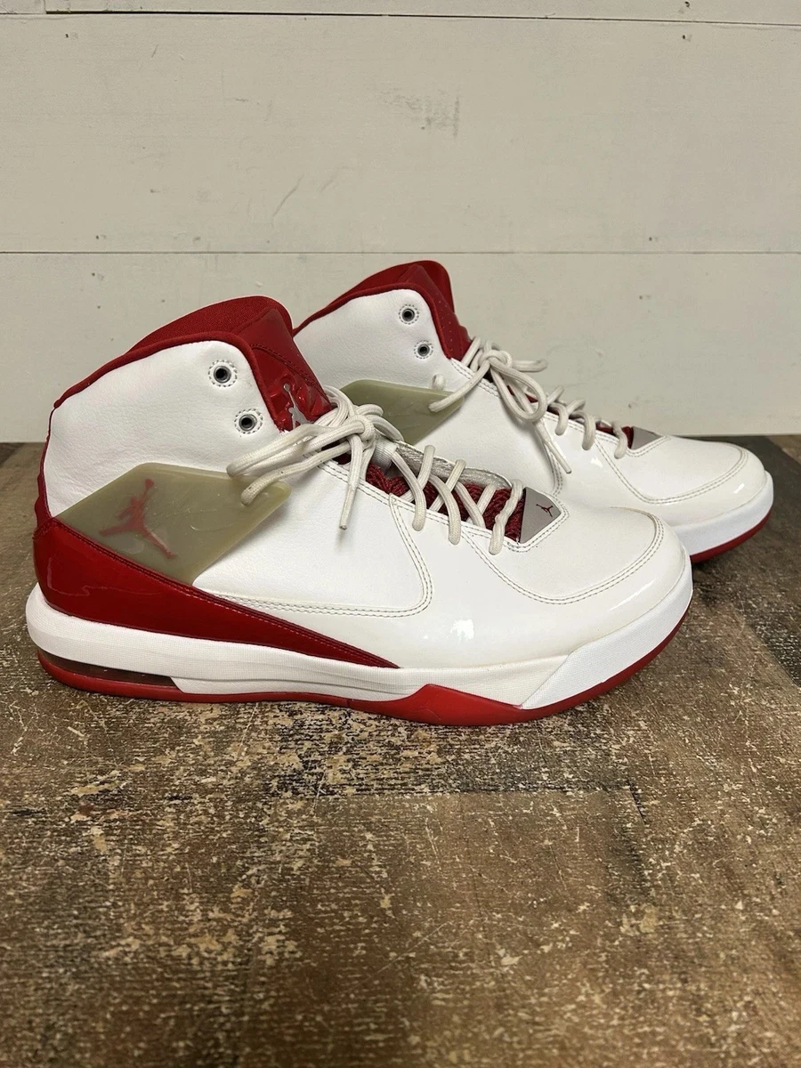 Jordan Flight Luminary Mens 9.5 White‎ Gym Red Basketball Shoes 705796-102 Jordan Flight 9.5 Gym Red | eBay main image 3